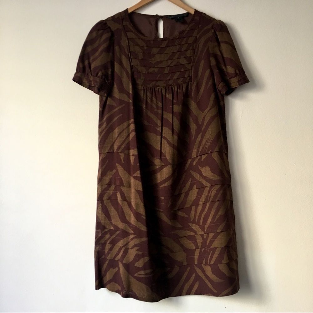 Marc by Marc Jacobs Safari Babydoll Tierd Ruffled Dress - Size 8